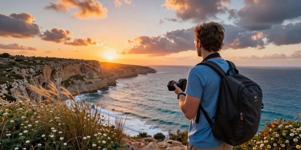 Experience breathtaking Gozo tours with stunning coastal views at sunset.